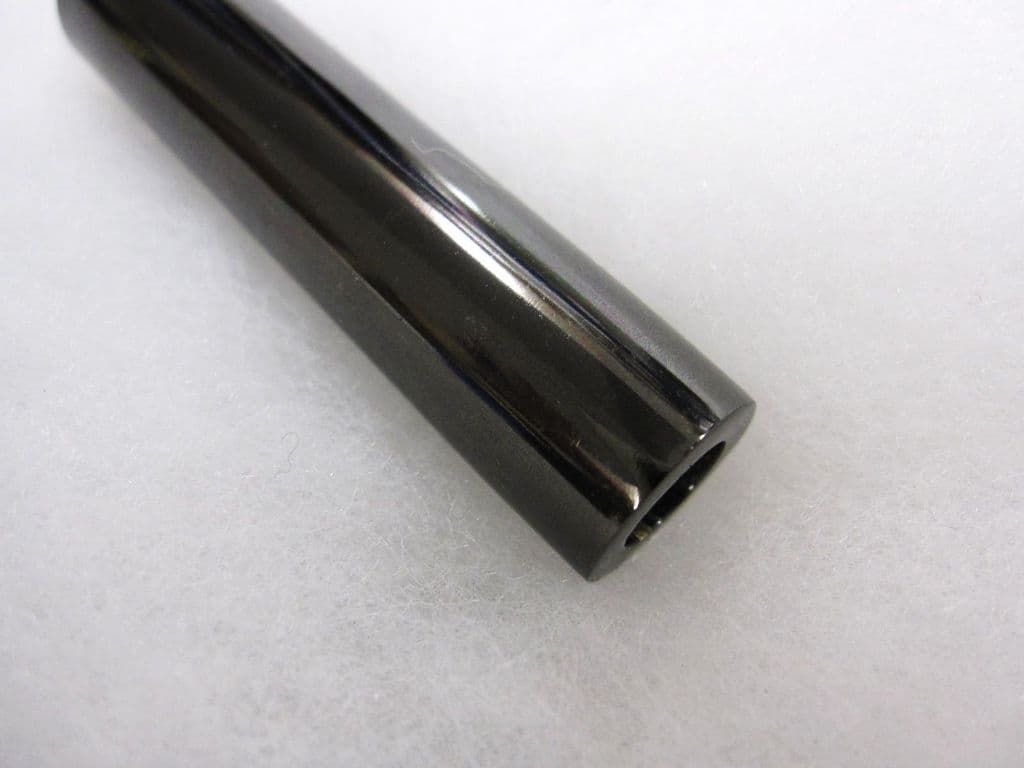 Heavy round white granite cylinder blind & light cord pull 70g Metal drop weight